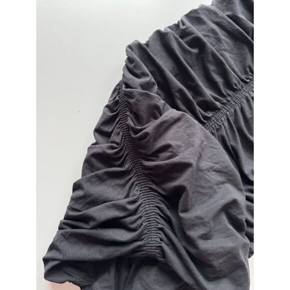 Aritzia WILFRED FREE Tiny Ruched Jersey Bodycon Mini Tank Dress, Size S - Picture 8 of 16